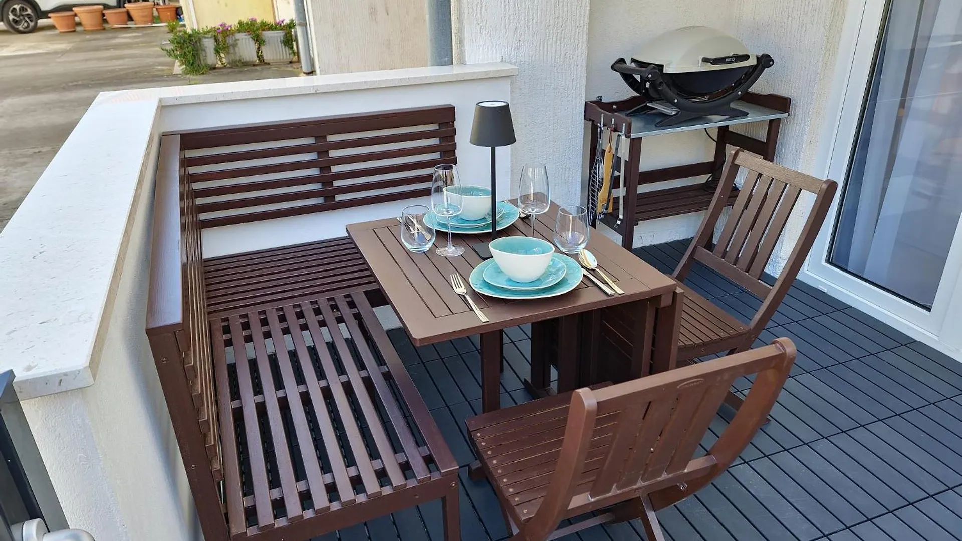 App Coba-40M Zum Meer, Terrasse, Parkplatz, 50 Zoll Smart Tv Medulin 0*,  Croatia